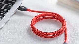 Powerline plus cable in use
