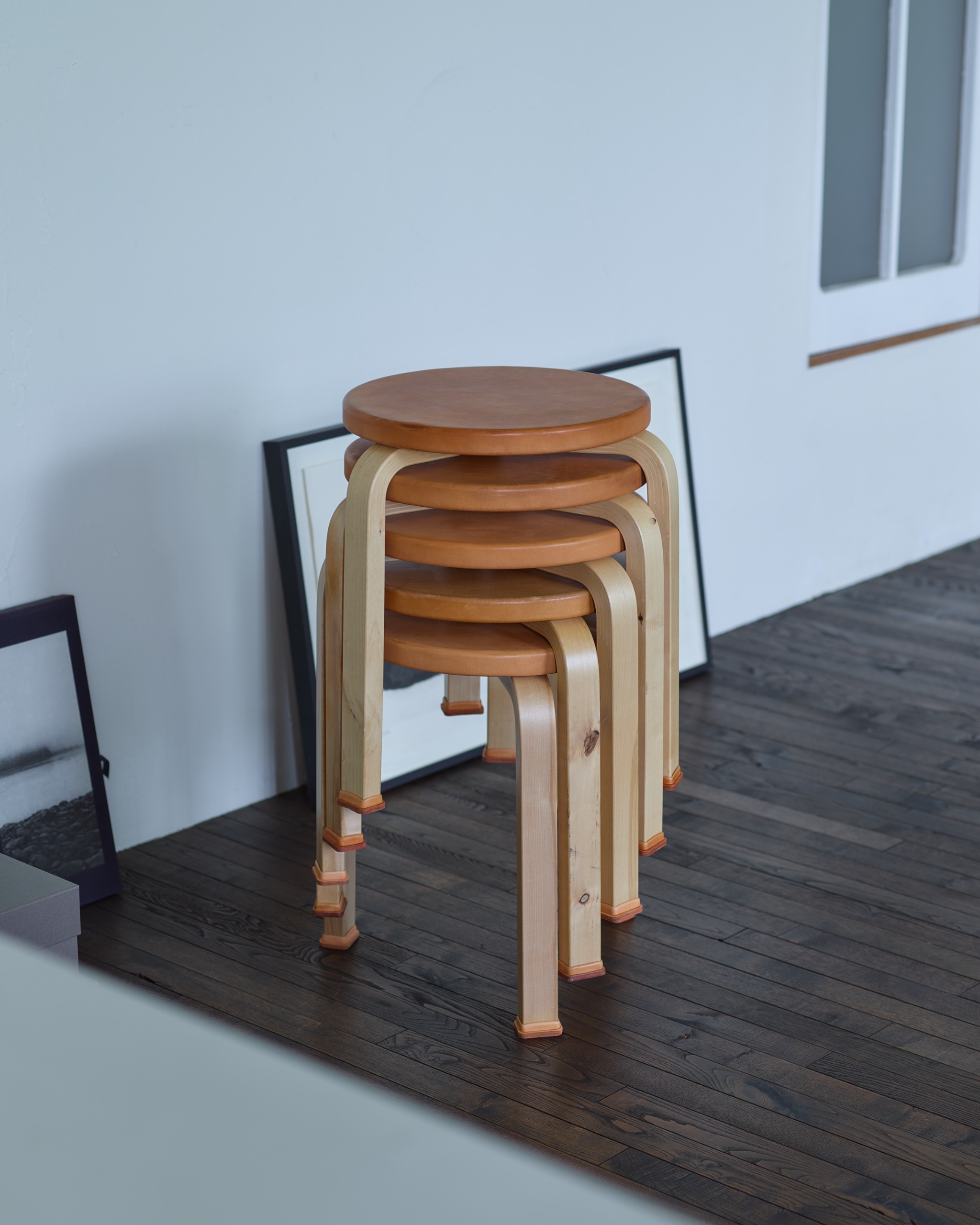 Artek + Hender Scheme leather-wrapped designs