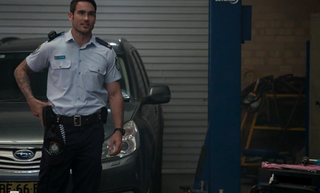 Cash Newman arrives at the garage in Home and Away.