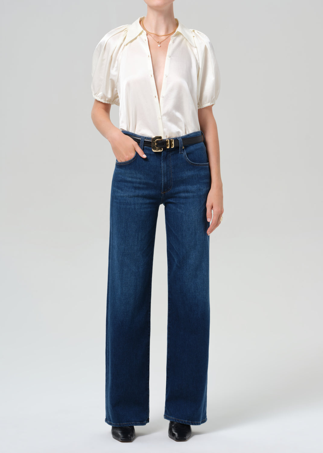 Annina Straight Leg 33&quot; in Pierre - 23 / Pierre