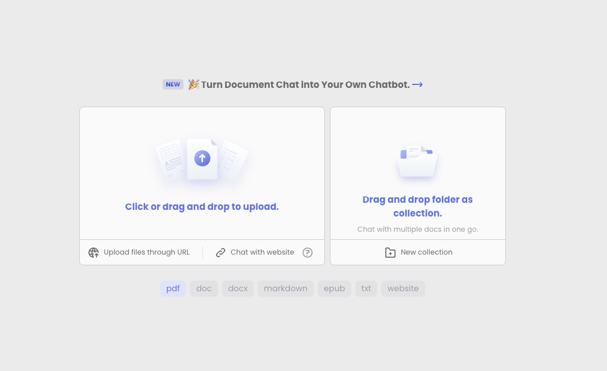 A screenshot of ChatDOC