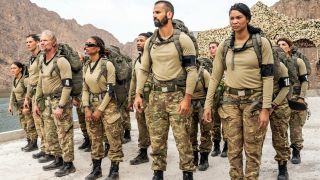 The celebrities preparing to go through their trials.