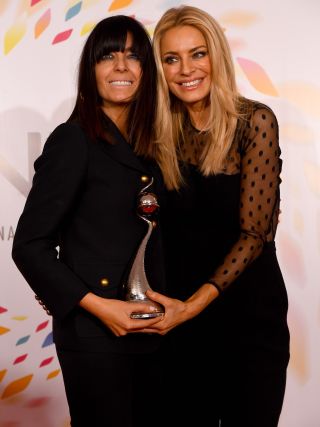 Claudia Winkleman with Strictly co-host Tess Daly