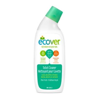 A bottle of toilet cleaner with Ecover branding