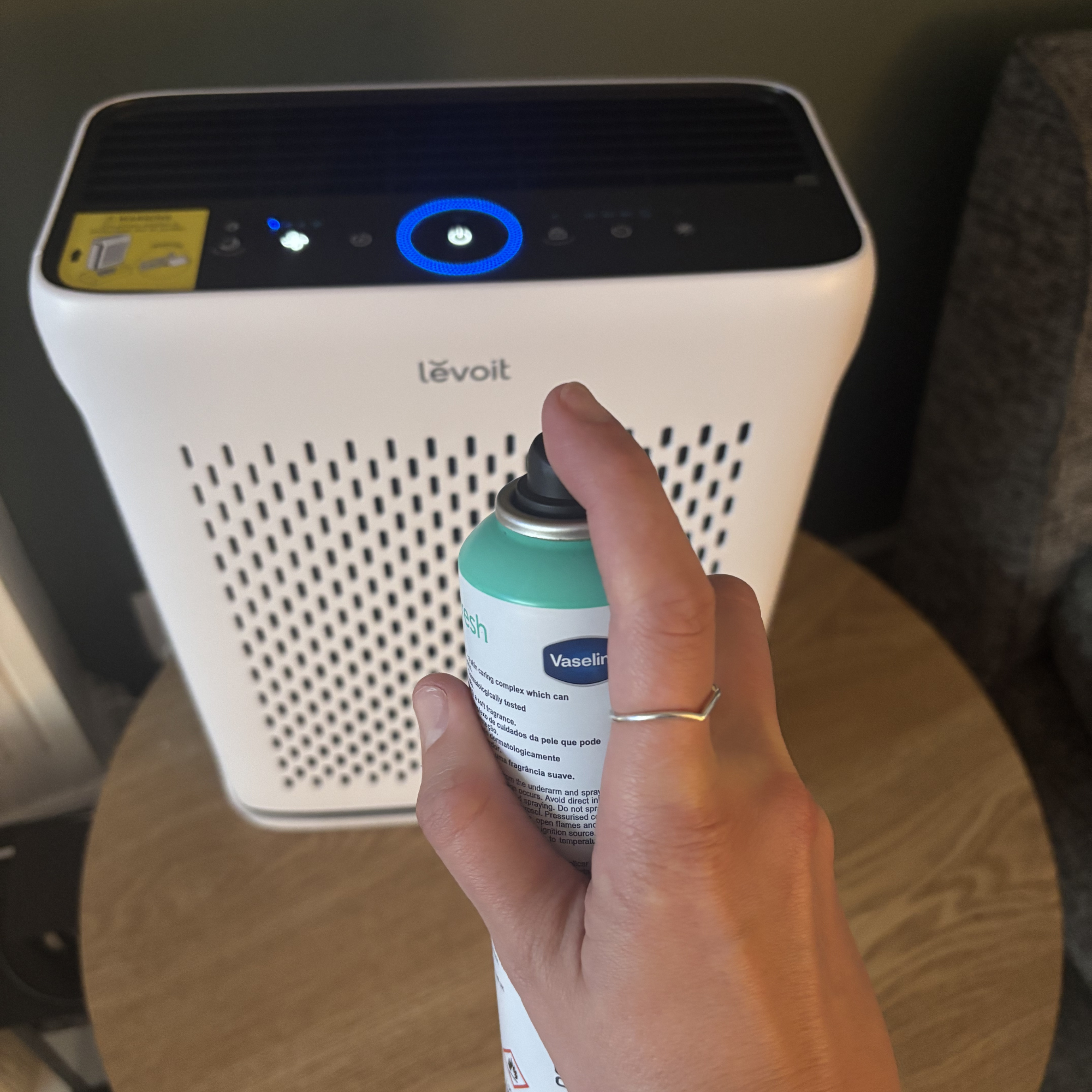 Levoit Vital 100S Smart Air Purifier aerosel test