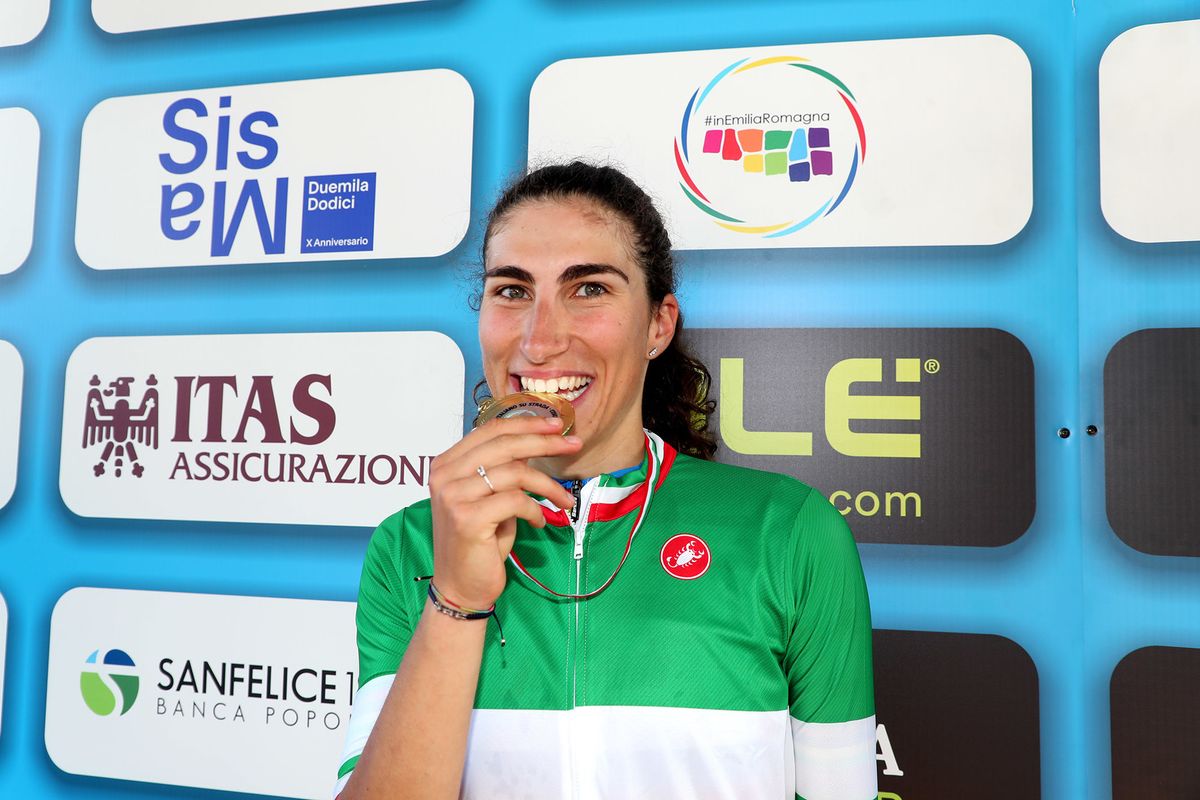 Elisa Balsamo wins women's road race at Italian Road Championships