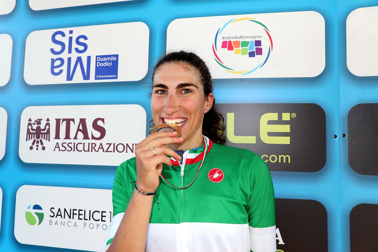 Elisa Balsamo wins women's road race at Italian Road Championships