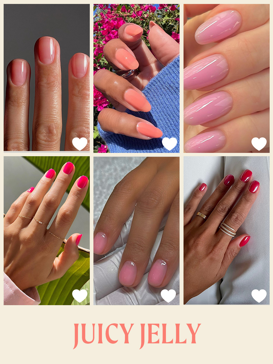 Unhas de gelatina