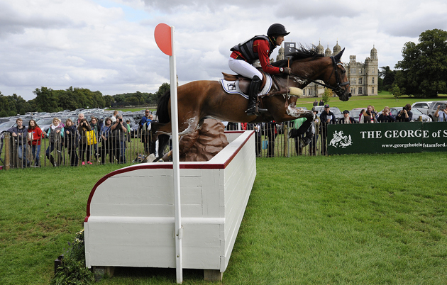 Michael Jung and La Biosthetique-Sam FBW at Burghley 2015. Picture by Peter Nixon