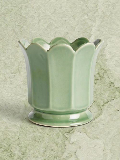 Winston Porter Maline Footed Pot Small & Reviews