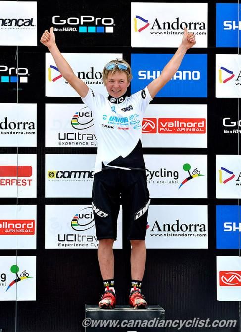 World Cup leader Tanja Zakelj (Unior Tools Team)