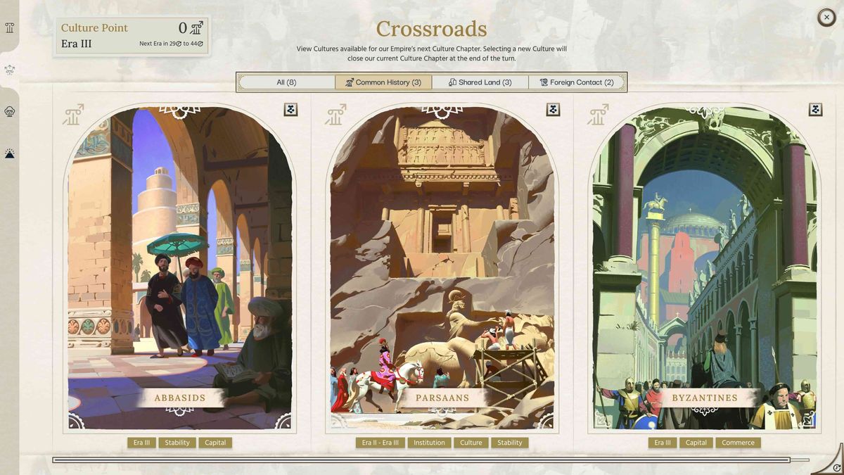 Cultural crossroads in Humankind 2.
