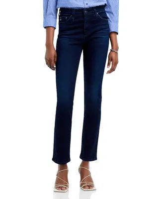 Mari High Rise Slim Straight Jeans