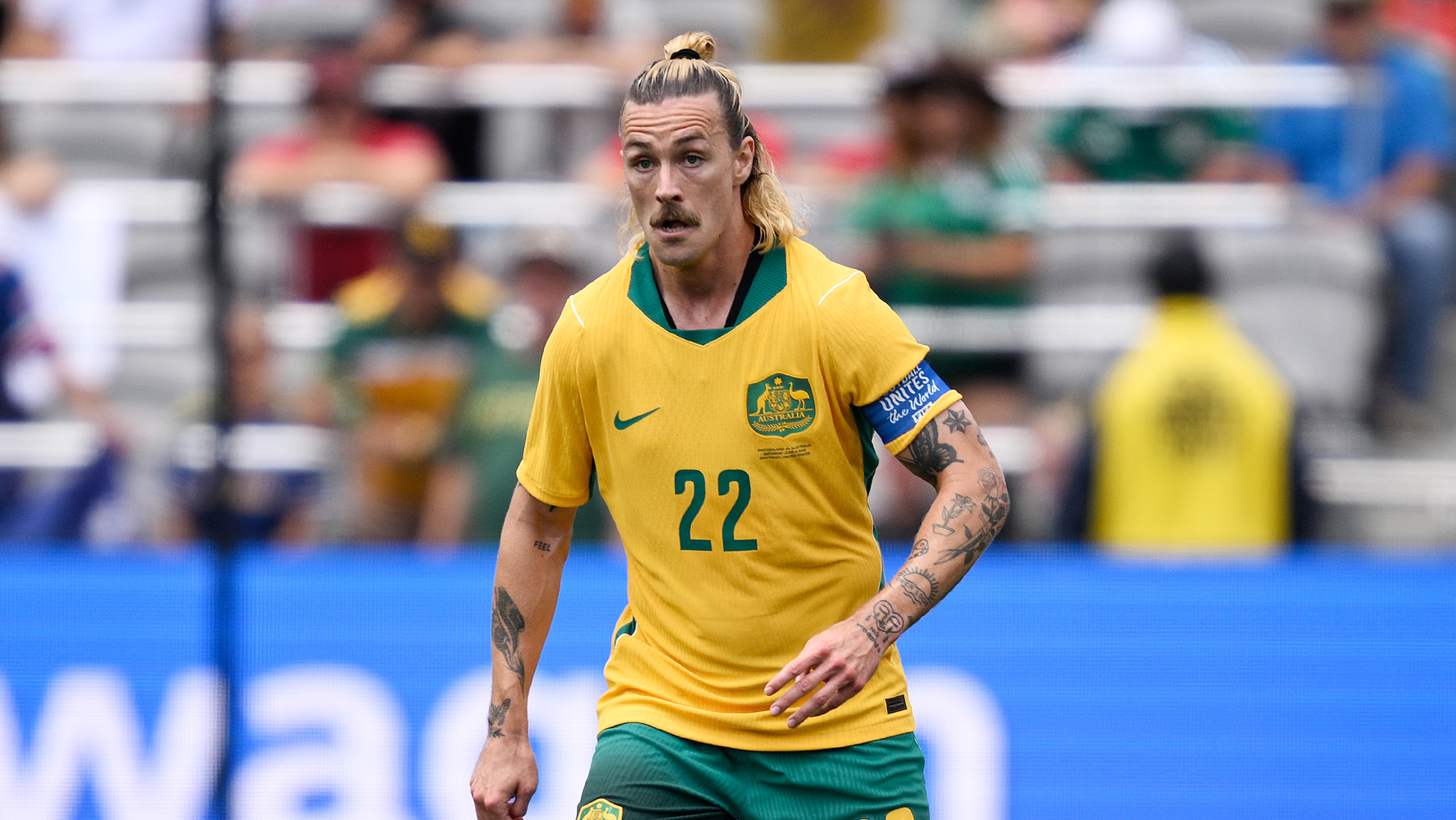 Australia captain Jackson Irvine