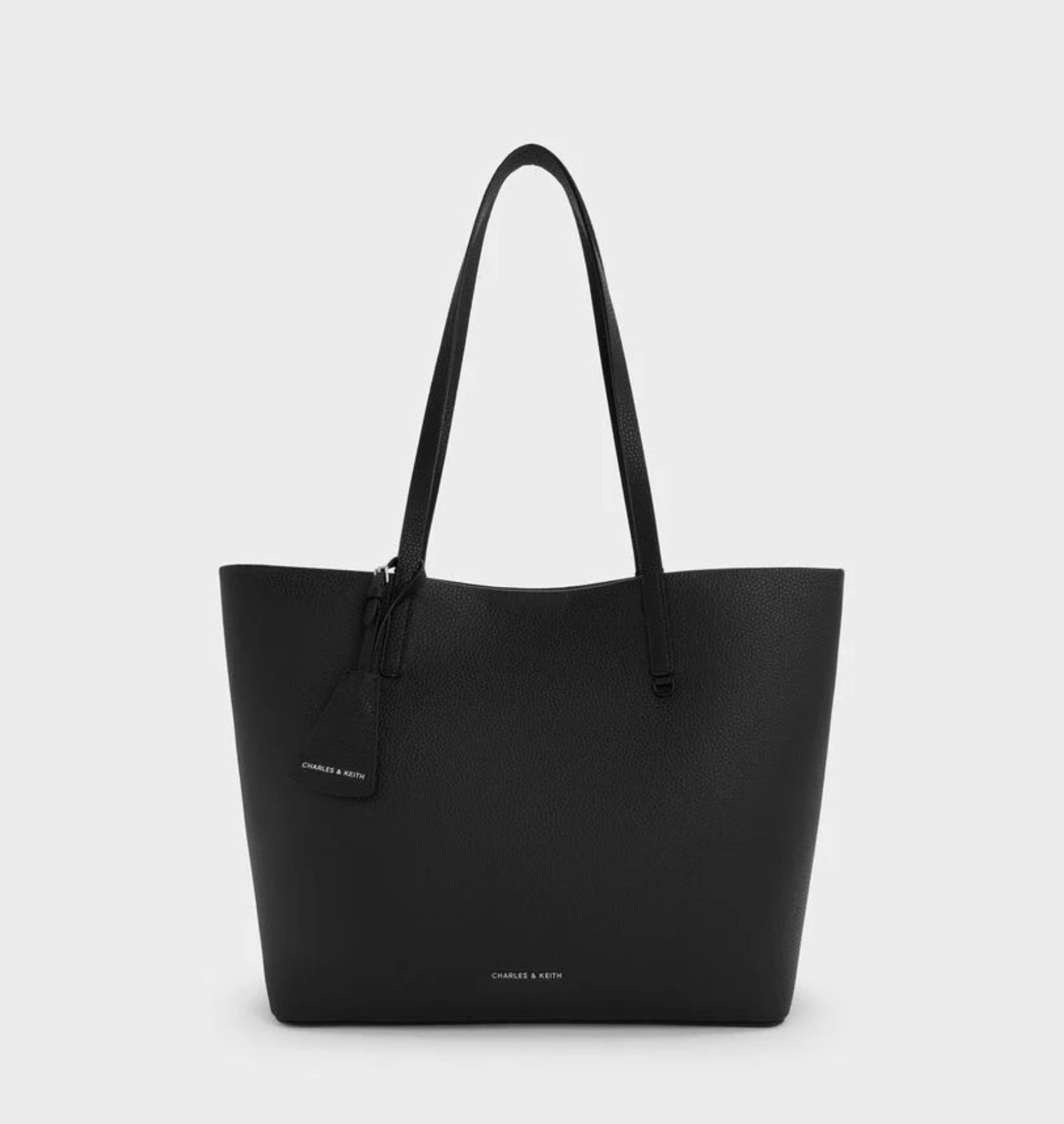 Image of black tote bag