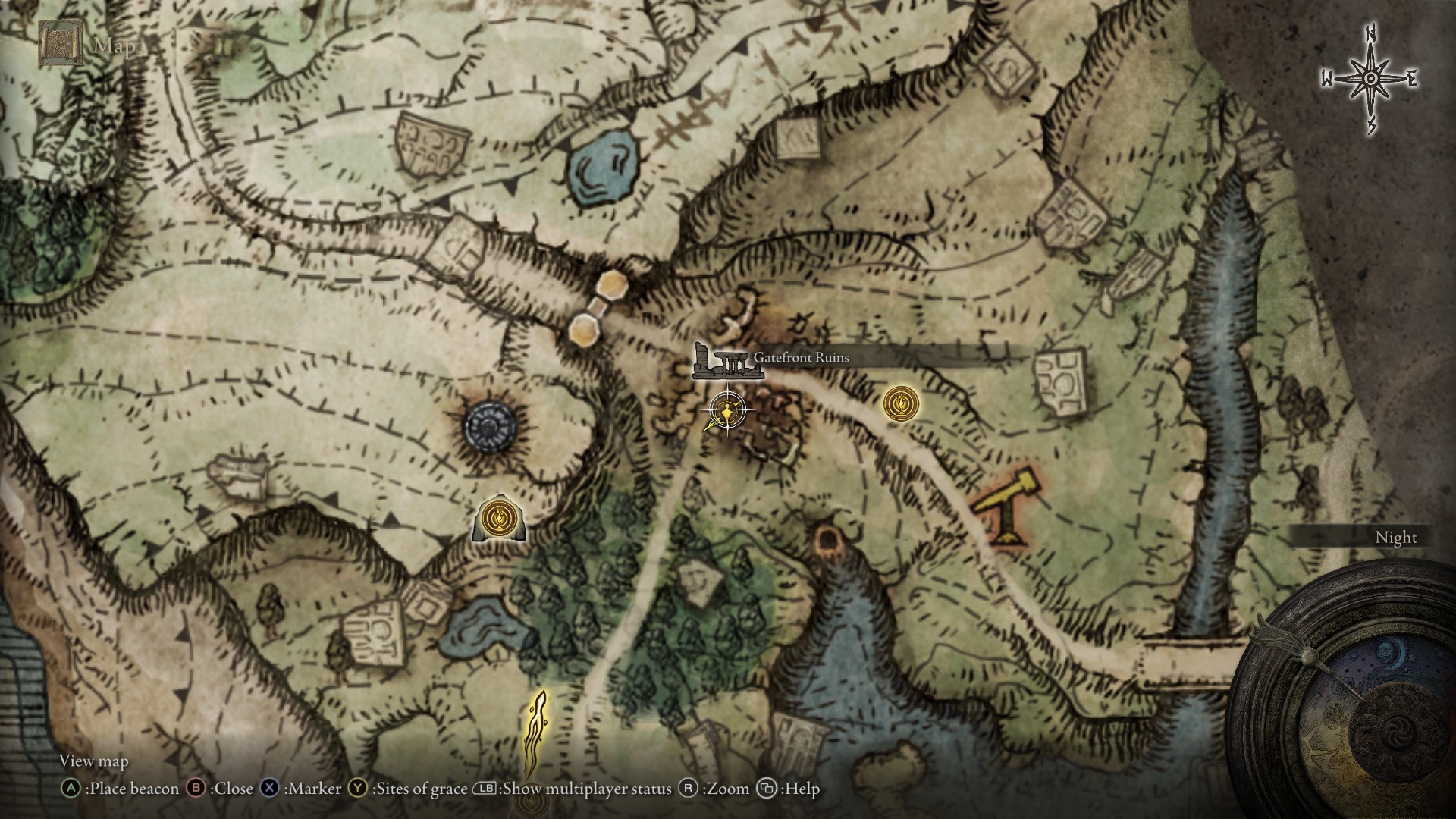Where to find the Elden Ring Whetstone Knife on the map