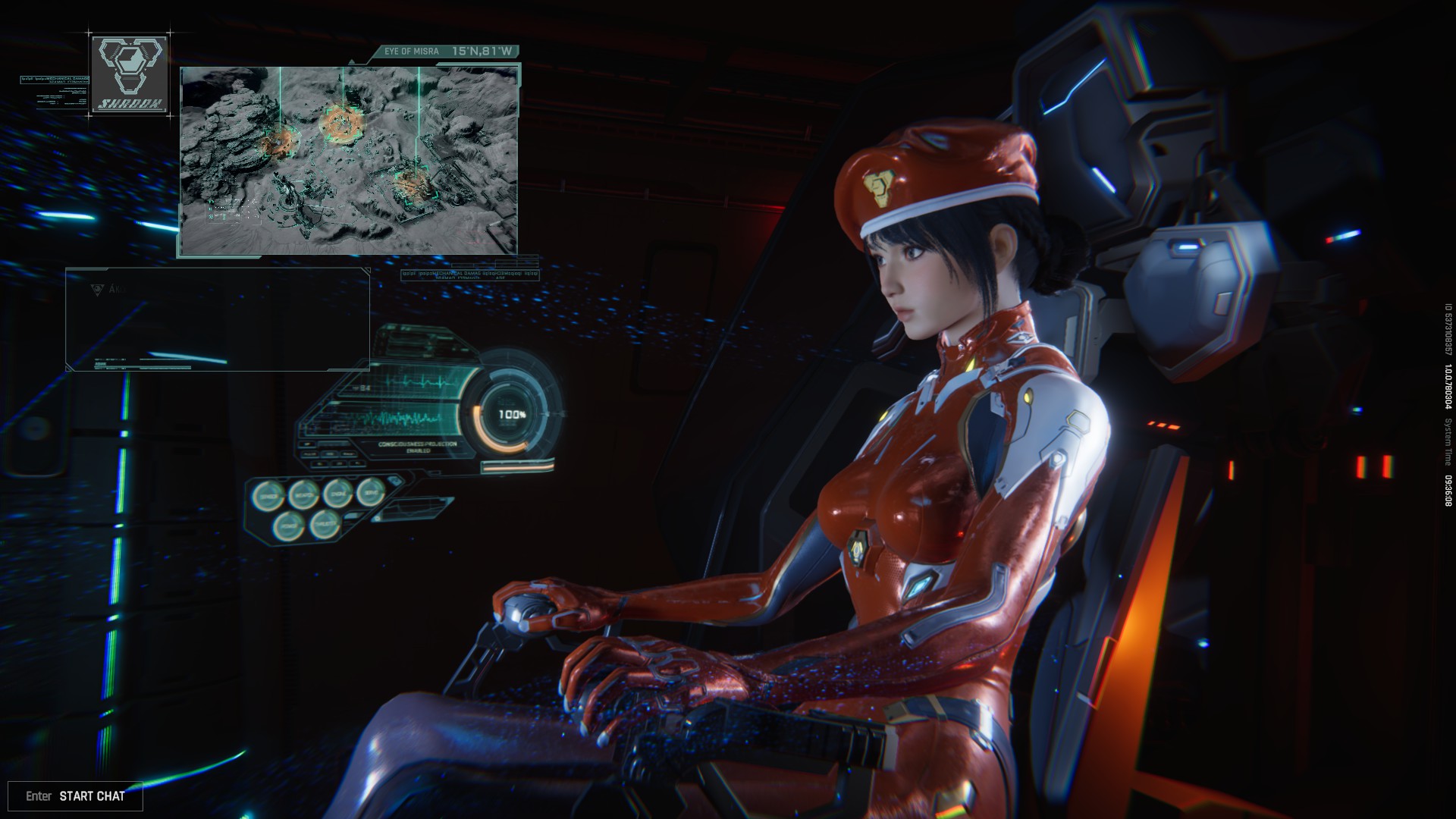 In the cockpit in Mecha Break
