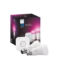 Philips Hue White and Colour Ambience smart bulbs (x 2) and Hue Bridge: was £129.99, now £89.00 at John Lewis (save £40)