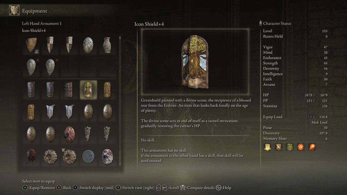Elden Ring Icon Shield