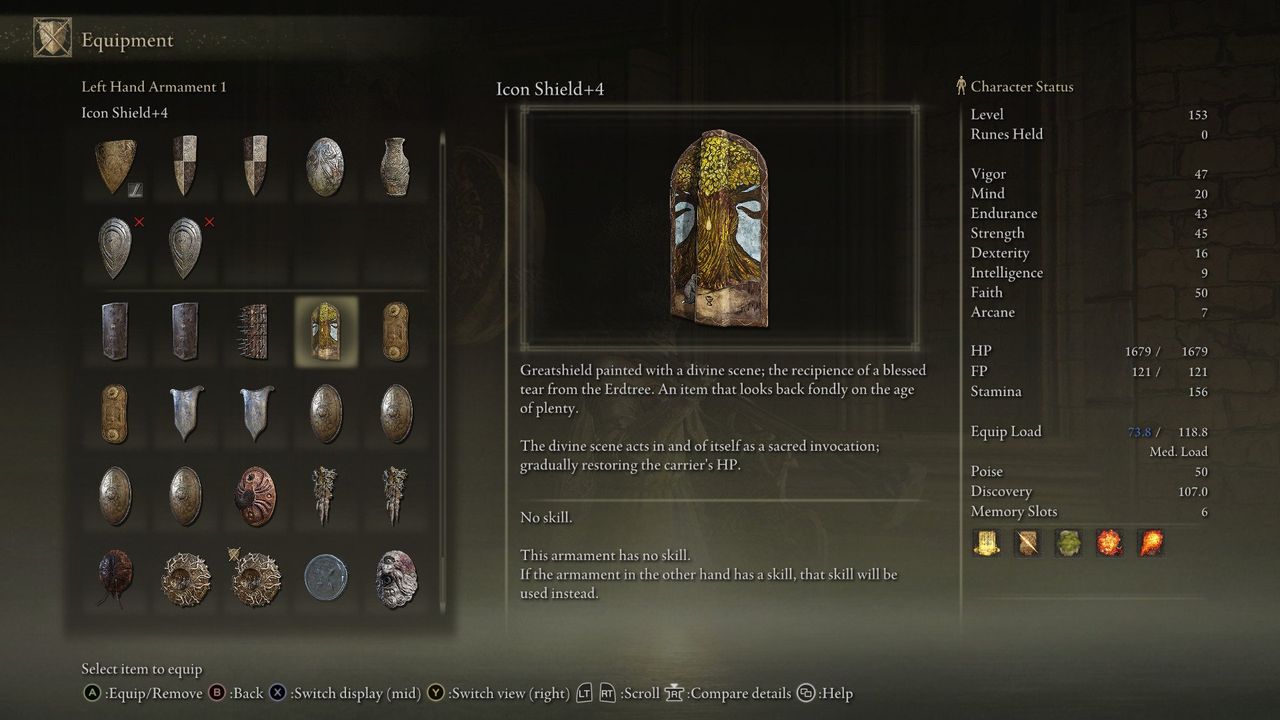 Elden Ring Icon Shield