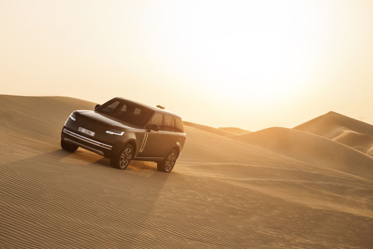 Range Rover EV prototypes under hot and cold weather testing