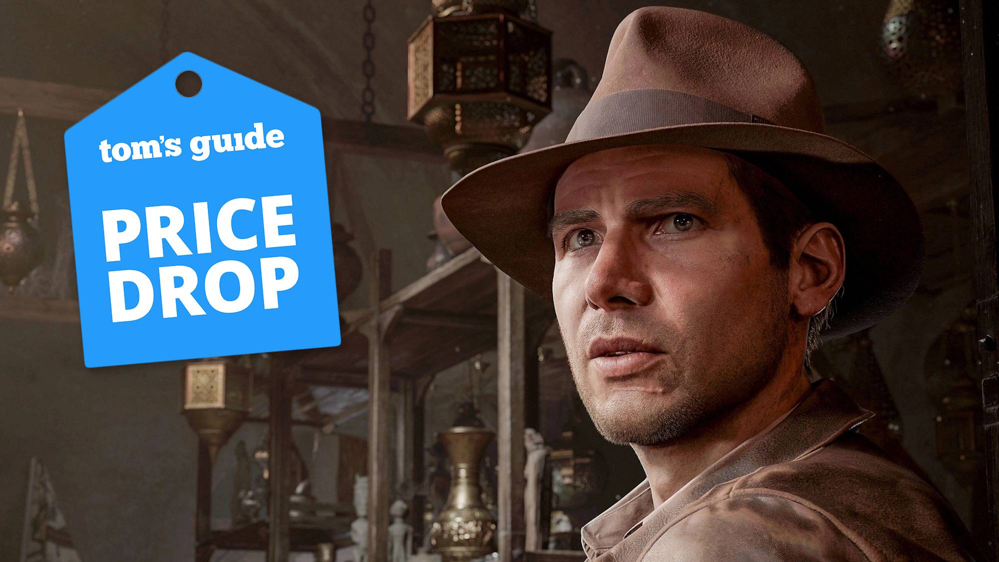 Indiana Jones and the Great Circle with a Tom&#039;s Guide deal tag