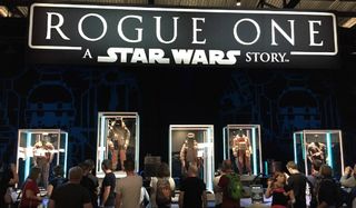 Rogue One display at Star Wars Celebration