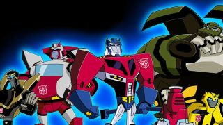 Still from the video game Transformers Animated The Game.