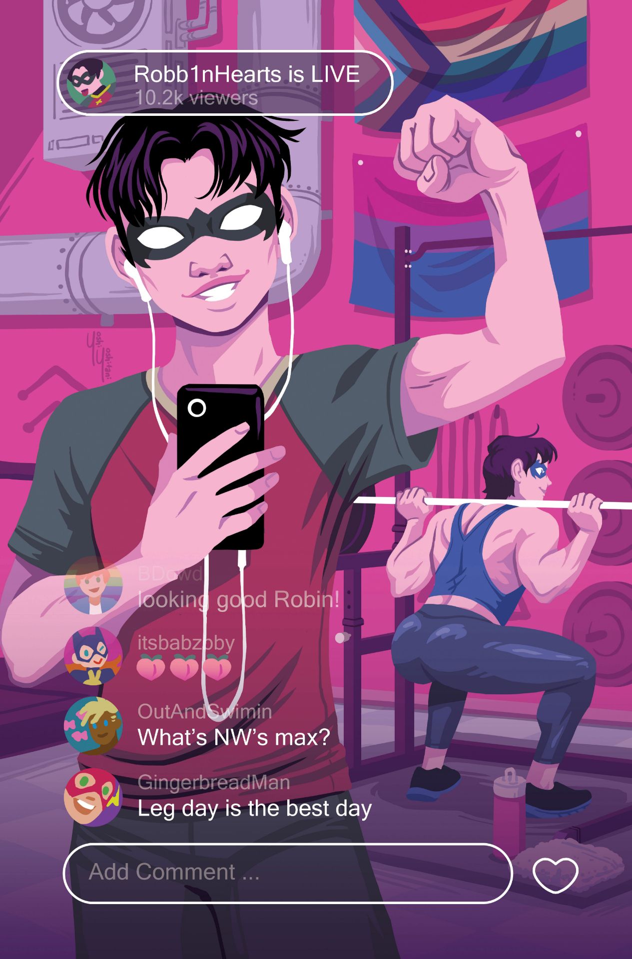 DC Pride Variant Covers