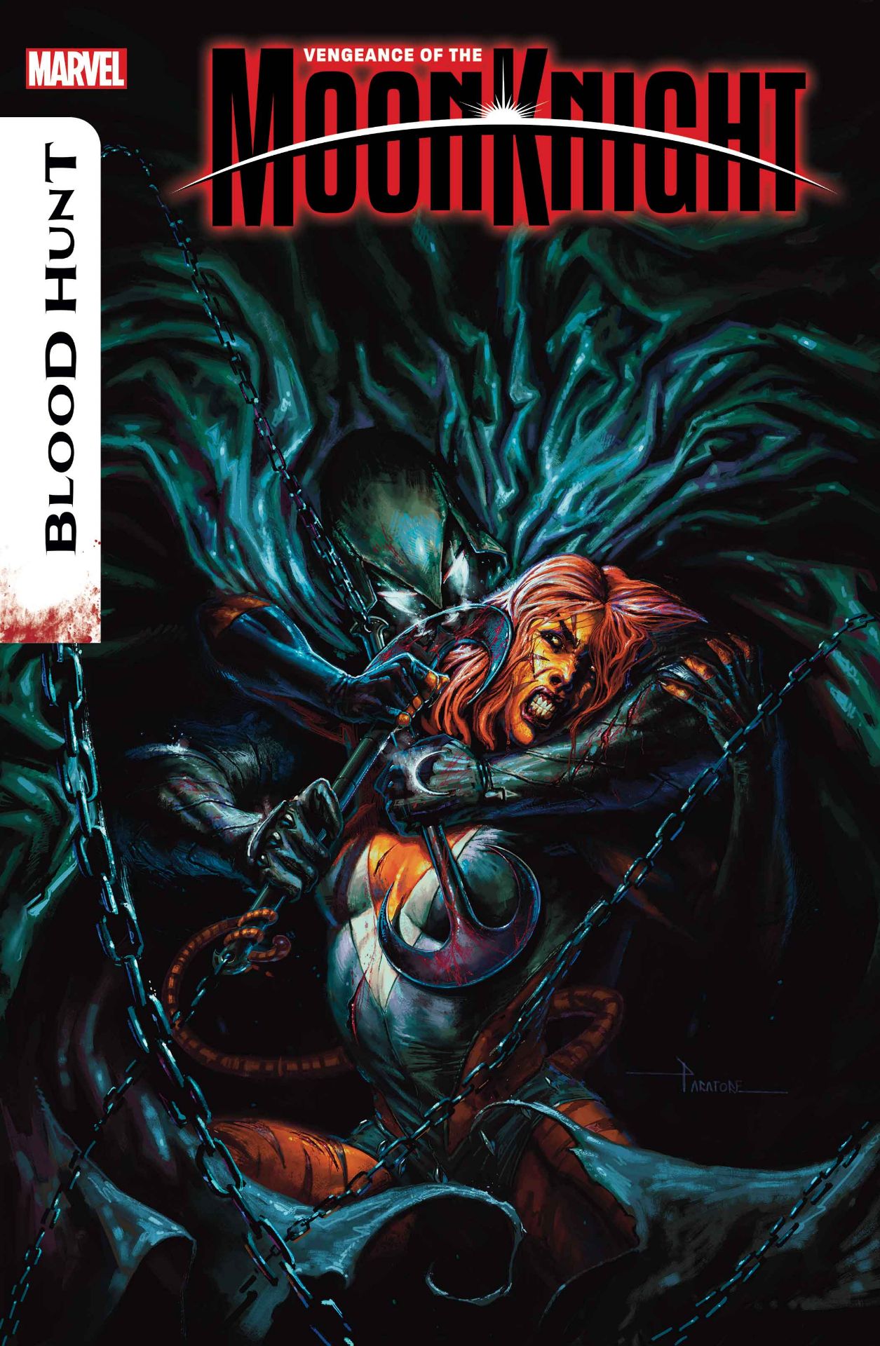 Vengeance of the Moon Knight #5 cover by David Paratore