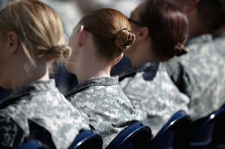 Women in uniform at Army Ranger School