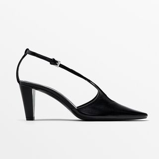 Massimo Dutti, High Heels mit Kreuzriemen