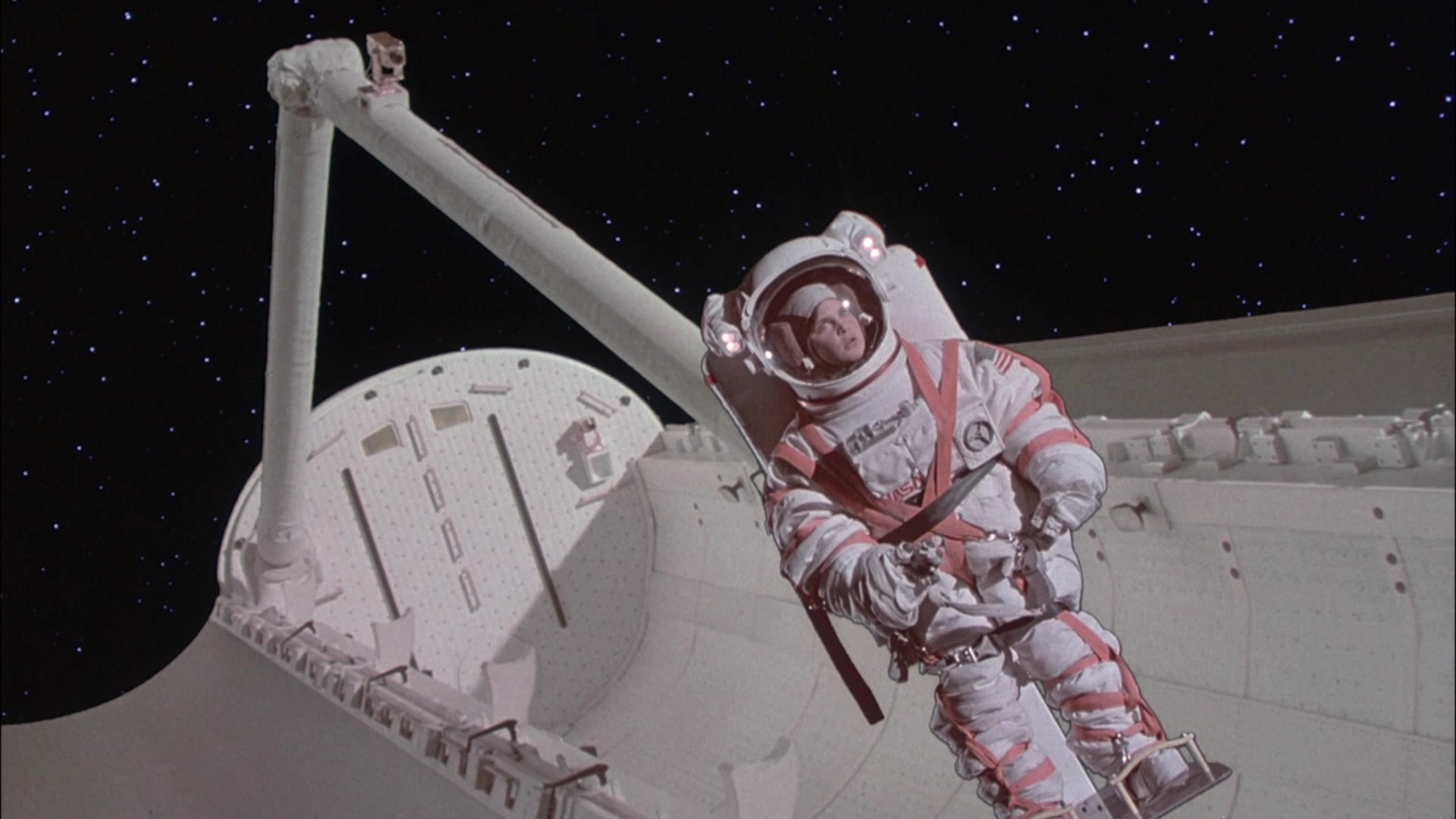 Screenshot from the 1986 space movie SpaceCamp.