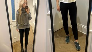 Caroline Parr wearing Spanx Seamless leggings