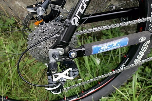 The new rear derailleur