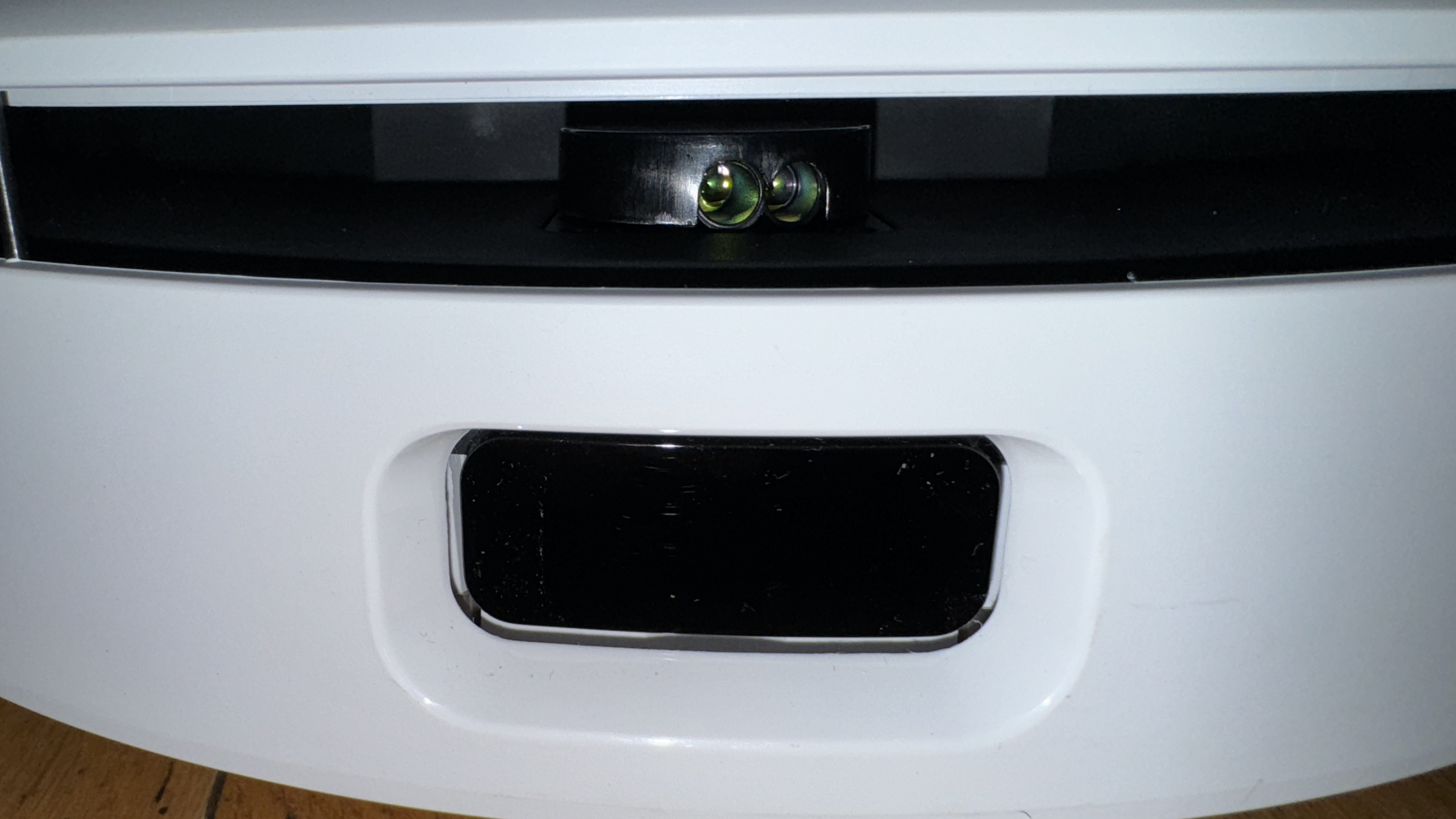 LiDAR slot and camera on Roomba 205