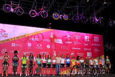 The jerseys and team leaders