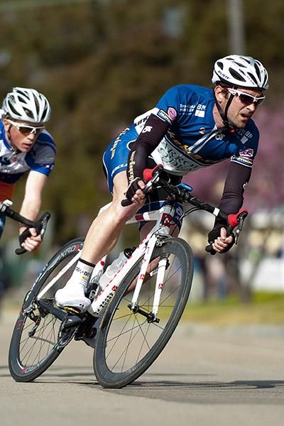 Sam Rutherford (Bikebug.com) has performed well in the tour to find himself in the top-ten on GC.