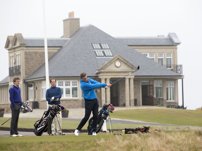 Kingsbarns 10th tee - I hope you&#039;re keeping an eye on this one boys!