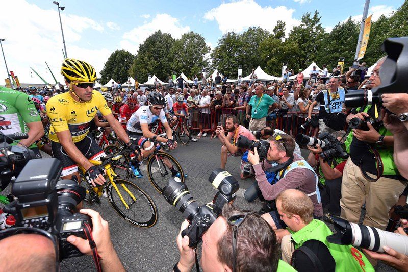 Lots of attention this morning for Fabian Cancellara (Trek)
