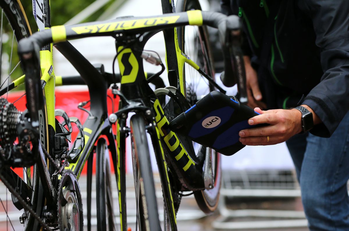 The UCI was checking for motors at the RideLondon Classique