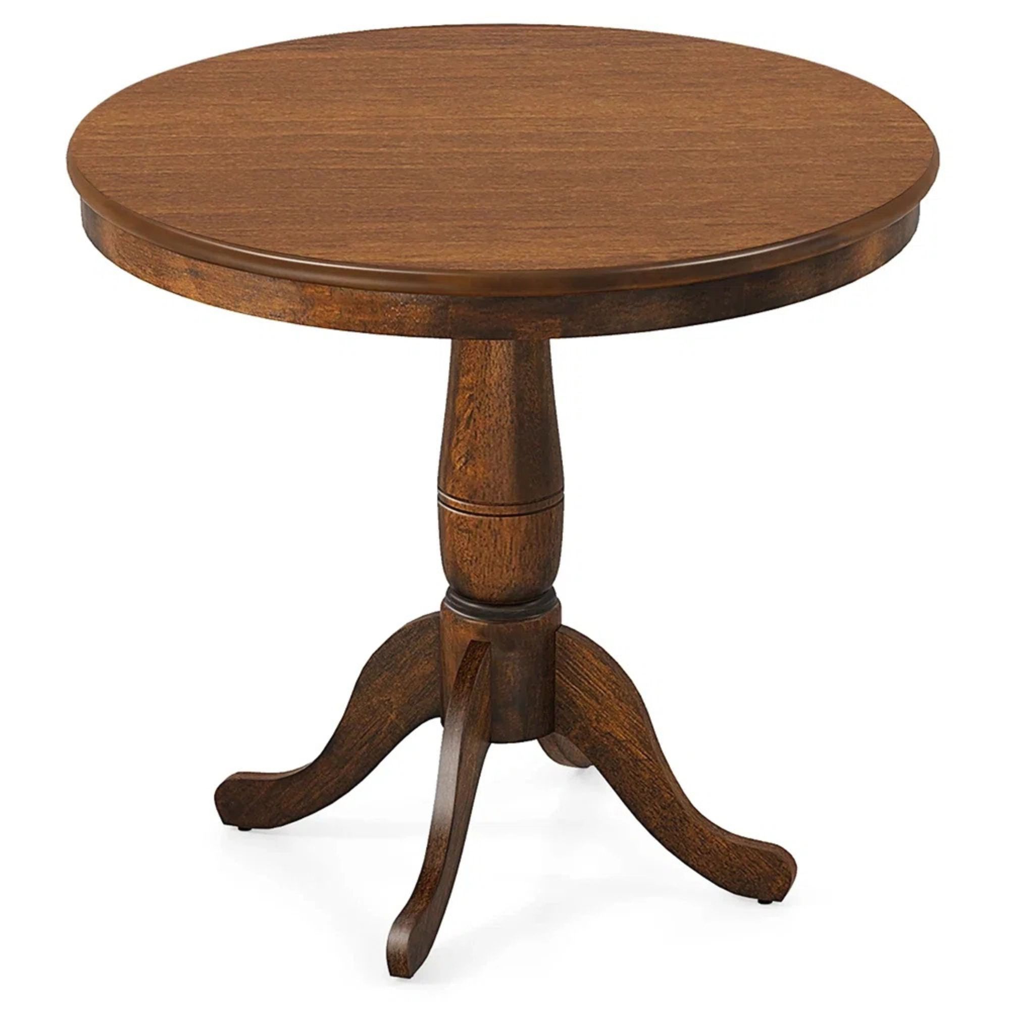 Hemmer Round Solid Wood Base Dining Table By Canora Grey