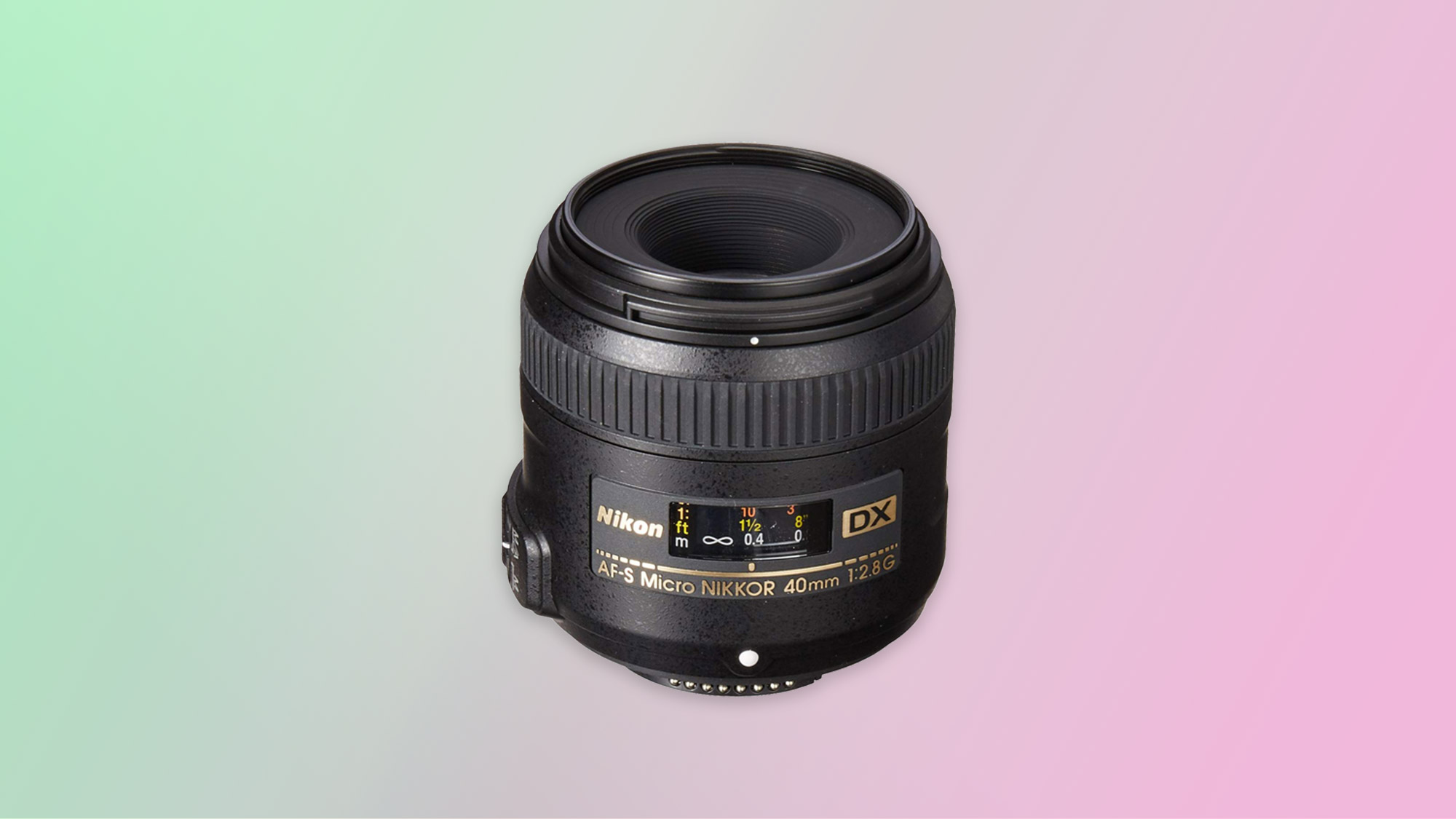 Best Nikon accessories: Nikon AF-S DX Micro-Nikkor 40mm f/2.8G macro lens