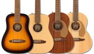 Fender's newly launched California Mini acoustic range