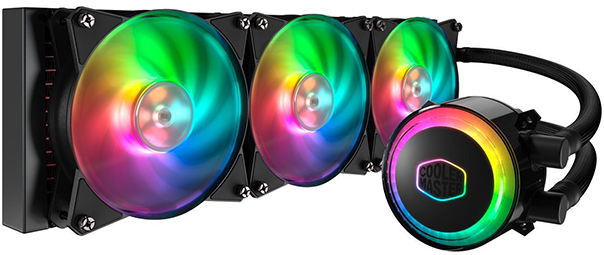 Best 360mm Closed-Loop Liquid Cooler: CoolerMaster MasterLiquid ML360R RGB