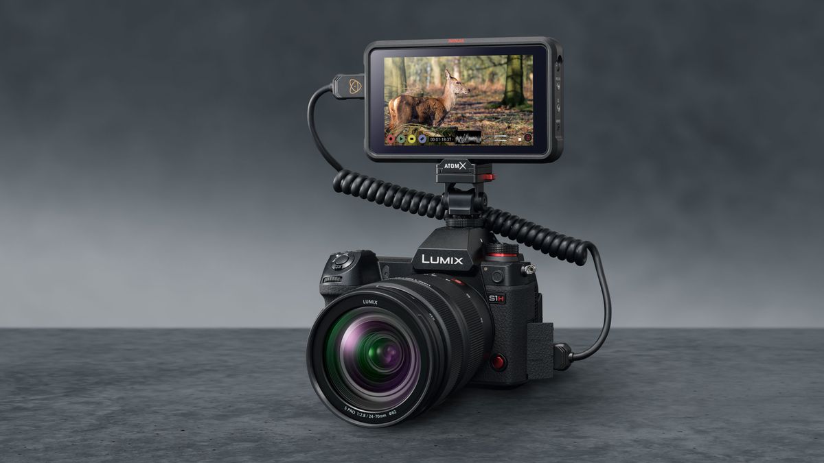 Panasonic Lumix S1H firmware version 2.0 with Atomos Ninja V