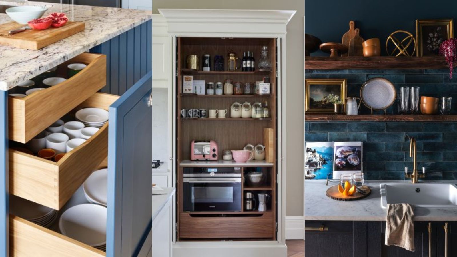 Pantry Storage Cabinets Built for Busy Kitchens