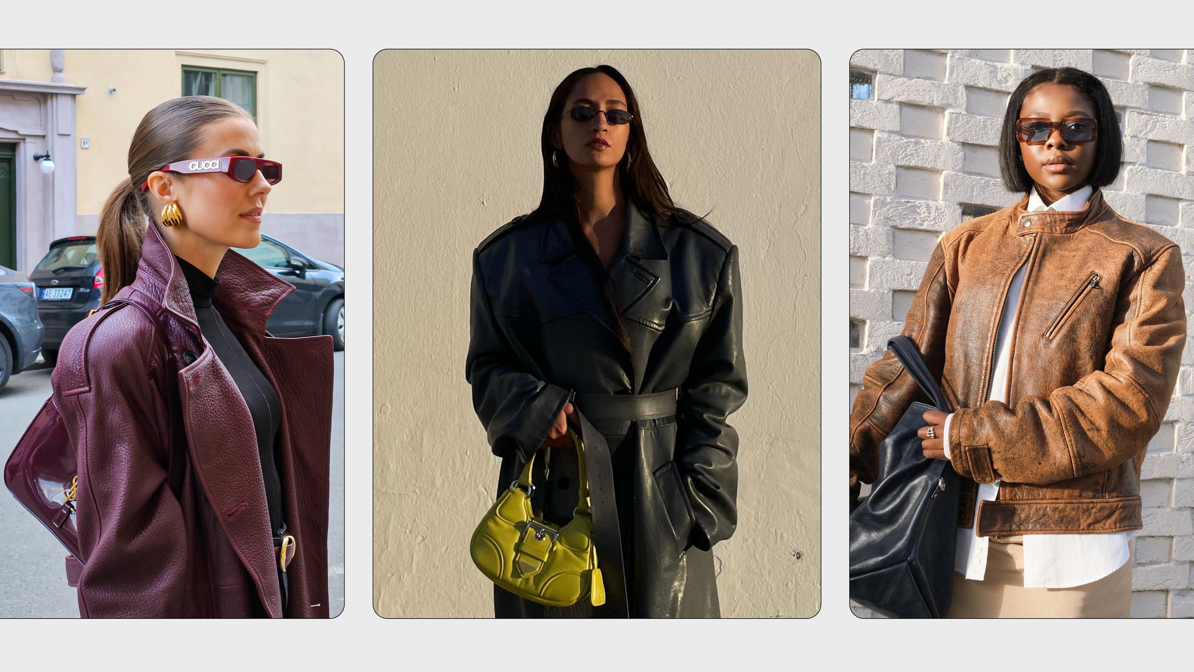 20 Fall Leather Jacket Outfits to Re Create Who What Wear