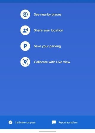 Google Maps Calibrate With Live View