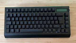 Razer BlackWidow V4 Pro 75% gaming keyboard with RGB and display switched off